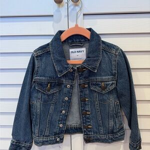 Old Navy Toddler Dark Blue Jean Jacket